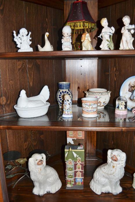 Ceramics and Porcelains from a variety of makers
