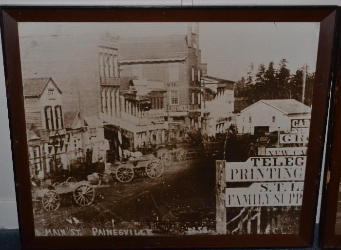 Historical Painesville Framed Photos (Main St.)