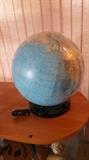 Plug in globe with base.  Nat. Geo.
