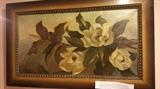 Beautiful hand painted work by estate executors ancestors.  Beautiful art with a story!