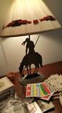 Nice native american lamp