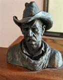 Cowboy sculpture