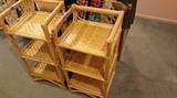 bamboo shelves