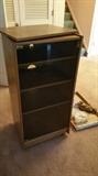 Stereo component cabinet.  old school!