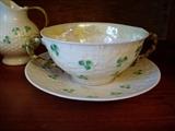 Belleek Cream Soup Set