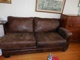 Leather Sectional It has Matching Chaise Lounge .Bought at Affordable Portables in Evanston 