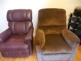 Leather Recliner.Suede Recliner