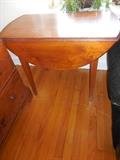 Vintage Cherry Wood Occasional Table with Double Drop Leaf.