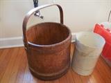 Vintage Wood Bucket