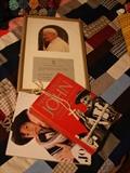 Pope John books, photo and Rosary