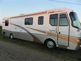 Also for sale is this vacation home on wheels!