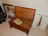 Antique Small Cedar Chest