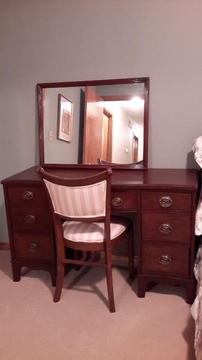 Matching Desk/Vanity , Chair , & Mirror priced seperately