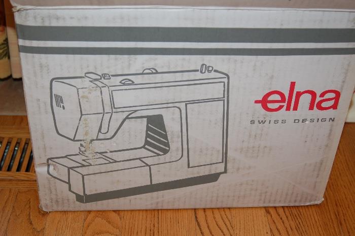 Brand new Elna sewing machine!