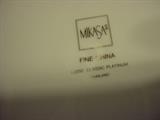 Mikasa Classic Platinum mark.