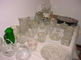 More clear glass and crystal