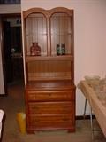 Maple cabinet with 3 drawers. Very nice and super clean.