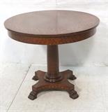 Lot 67:  Antique Brass Bankers Lamp. White glass globes shades. Adjustable. Converted oil lamp. : Dimensions:  H: 26 inches: W: 23 inches: D: 9 inches --- 