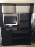 Black Ikea Entertainment Center