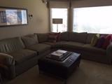 Curved sectional couch