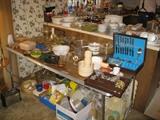 Silverware, glassware etc