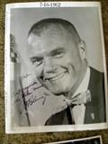 J.H. Glenn Jr signed picture