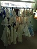 Dollies and handcrafted baby outfits.