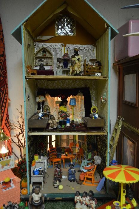 Rare antique toys and dollhouse!