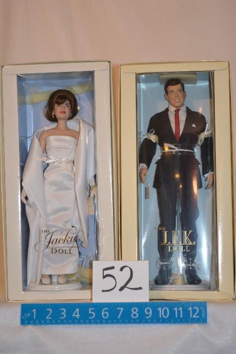 Jackie Kennedy and JFK doll.  Excellent condition!