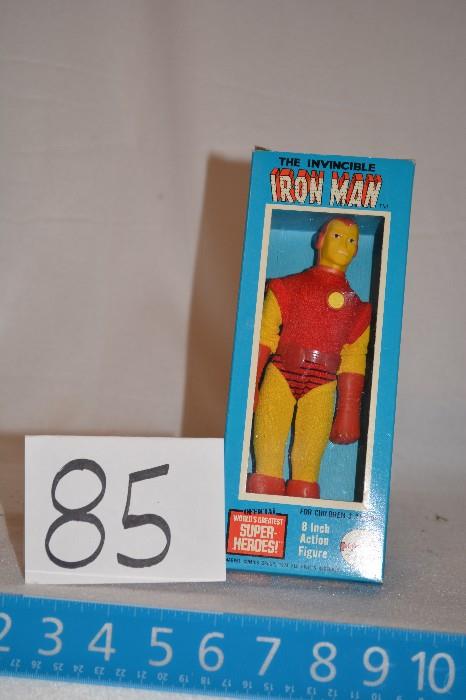 Vintage Iron Man toy action figure