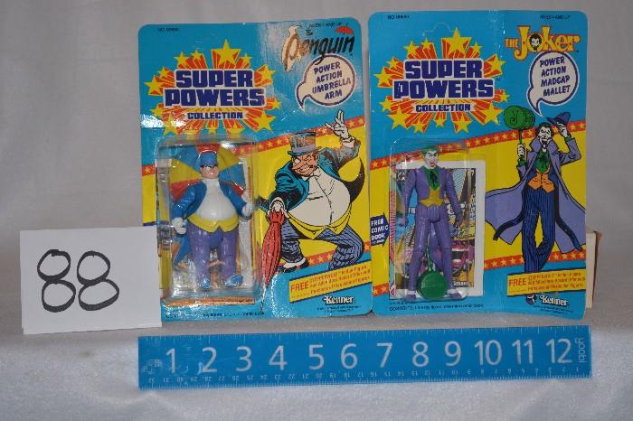 Vintage super powers collection....Penguin and Joker