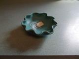Van Briggle Crimped Bowl 5.5" across