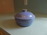VINTAGE Blue Ovenware Bowl - Crockery - Made in USA - GREAT Bowl!!!