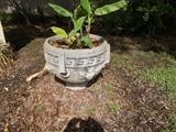LARGE Concrete Planter - have 2 - will sell separately