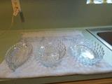 American Fostoria Oval Bowls - we have 2 of the center bowl (divided one) - will be sold separately