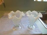 Pair of FENTON-Like  Vases - PRETTY - will be sold separately