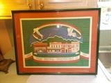 Framed 1988 Independence Italian Festival Poster - 77/200