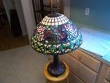 "Tiffany" Style Lamp - 30" tall - BEAUTIFUL