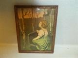 VINTAGE Framed Print - " Spring Song" - Simon Gluklick