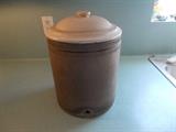 RED WING Pottery Stoneware Jug with Lid  - GREAT Piece!!!