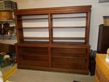 CYPRESS Display Cabinet - Came from same retail store - All Open Shelves - no drawers or doors - 84" tall; 99" wide; 21" deep - Another GREAT Cypress Cabinet!!!!!