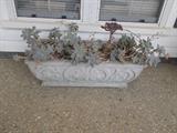 Concrete Planter - 28" long - We have 3 of these!!!!!!! 