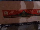 Silver forest lifetime aluminum christmas tree