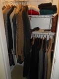 Hall Closet:  More menswear!