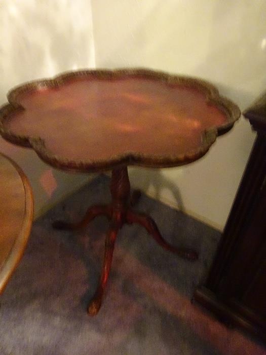 100 year old pie table