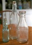 Milk bottle (on the right) is sold.