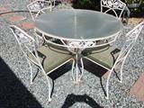 Patio table set