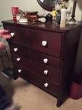 Antique Primitive chest with porcelain knobs