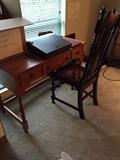 Desk & Jacobean style chair