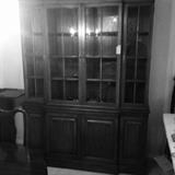 George III style breakfront Mahogany 